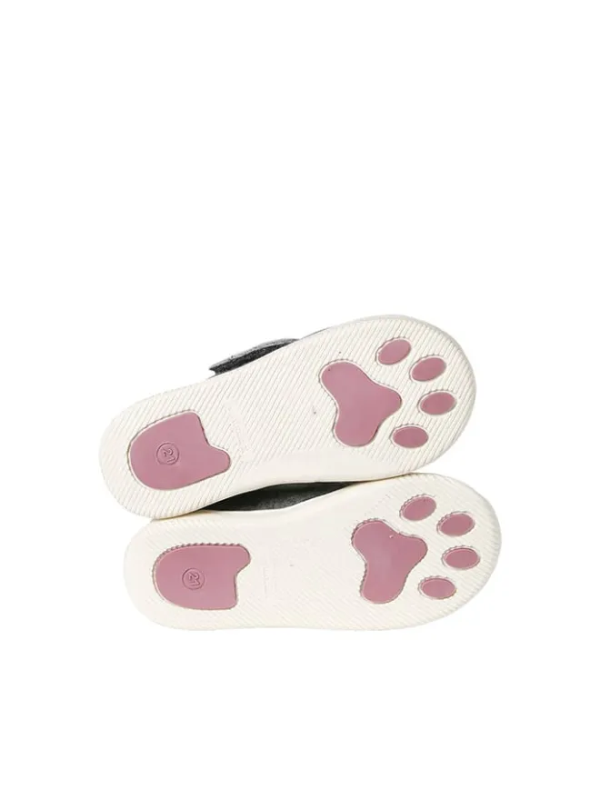 vertbaudet Halbschuhe|Halbschuhe·Slipper^Slipper in Grau