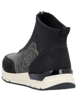 rieker Stiefel & Boots^Slipper in Grau/ Schwarz