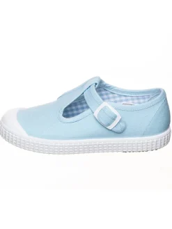 Slipper in Hellblau>kmins Clearance