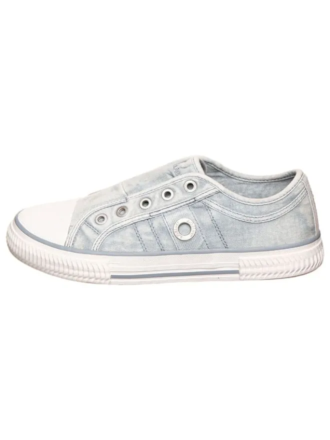 s.Oliver Halbschuhe^Slipper in Hellblau