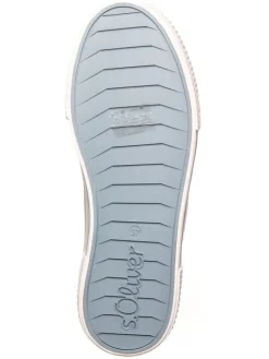 s.Oliver Halbschuhe^Slipper in Hellblau