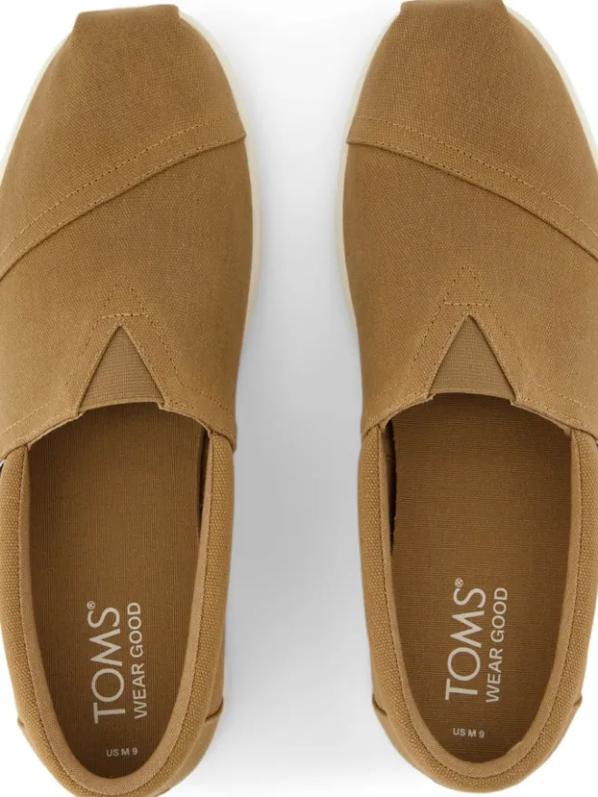 Slipper in Hellbraun>TOMS Hot
