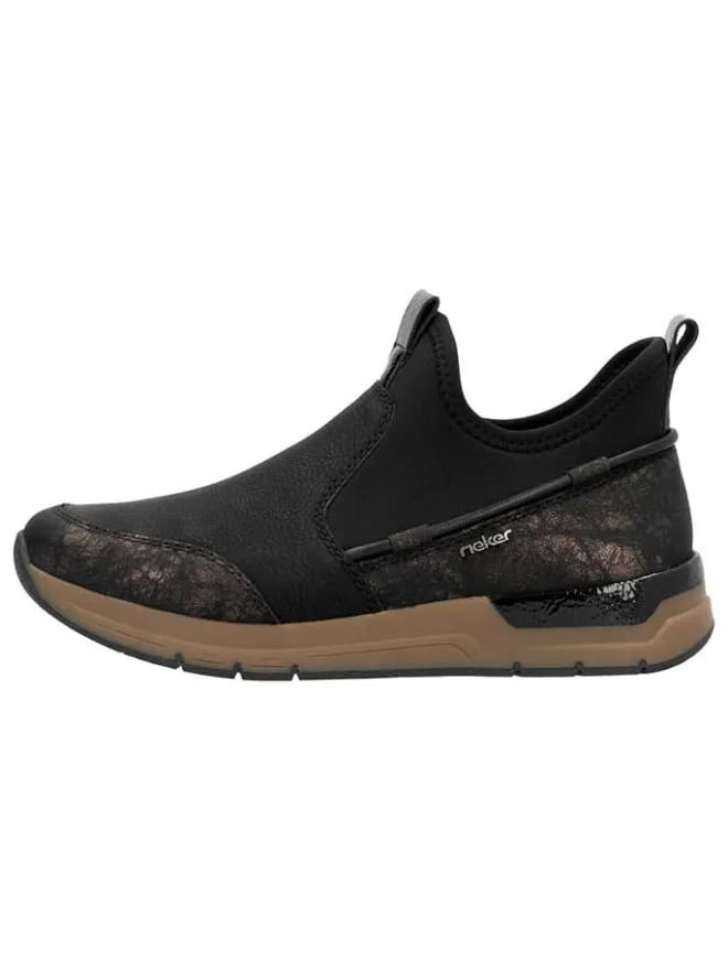 Slipper in Schwarz>rieker Outlet
