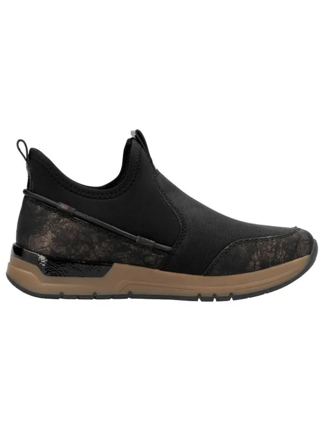 Slipper in Schwarz>rieker Outlet