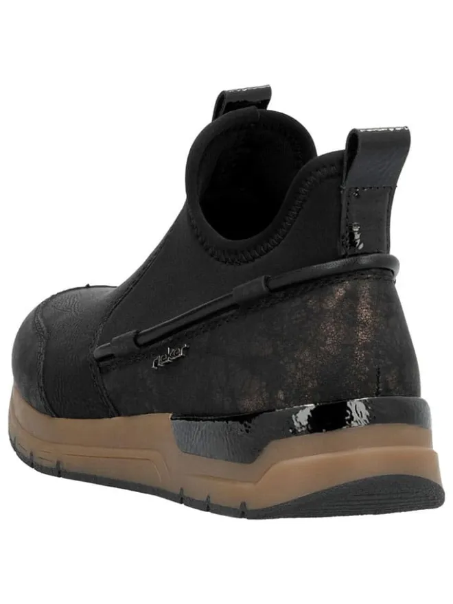 Slipper in Schwarz>rieker Outlet