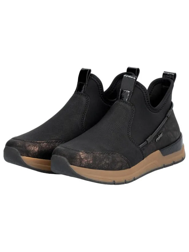 Slipper in Schwarz>rieker Outlet