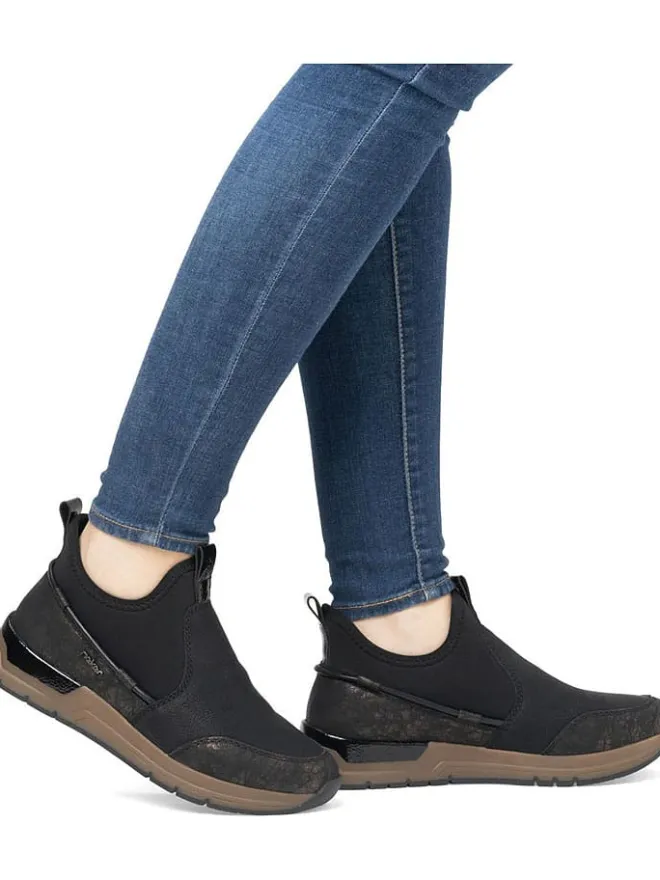 Slipper in Schwarz>rieker Outlet