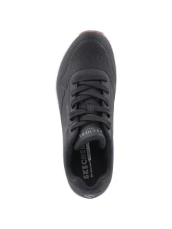 Skechers Schnürschuhe^Slipper in schwarz