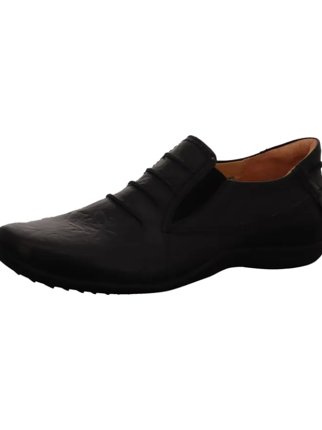 Think! Halbschuhe^Slipper in schwarz