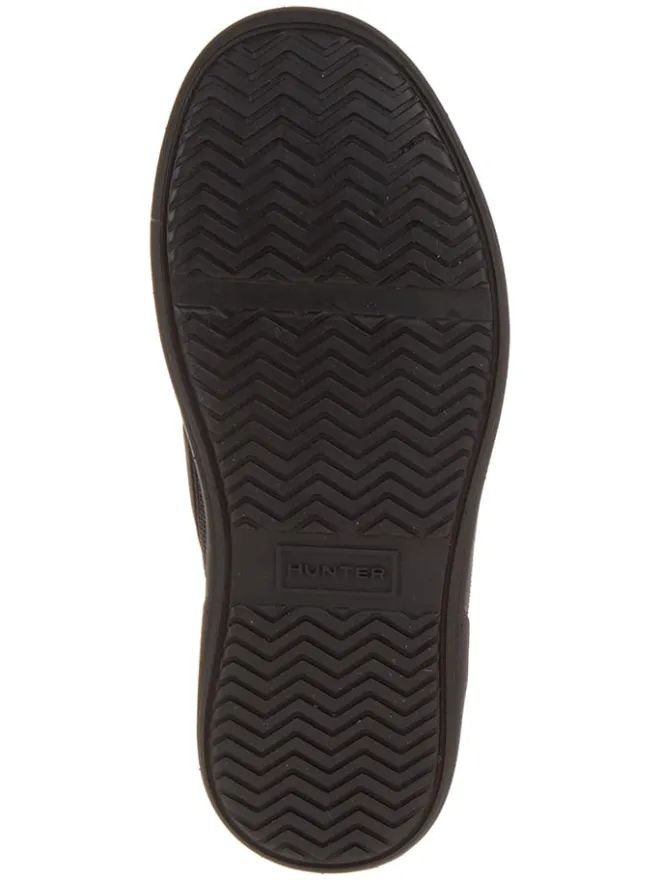 Hunter Halbschuhe^Slipper in Schwarz