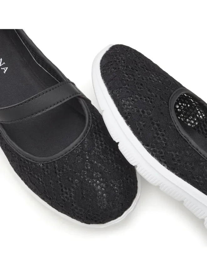 LASCANA Halbschuhe·Slipper^Slipper in schwarz