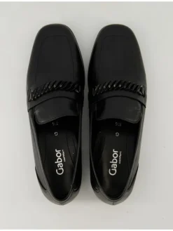 Slipper in Schwarz><noscript><img width=