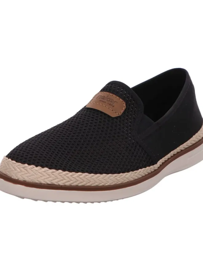 rieker Halbschuhe^Slipper in schwarz