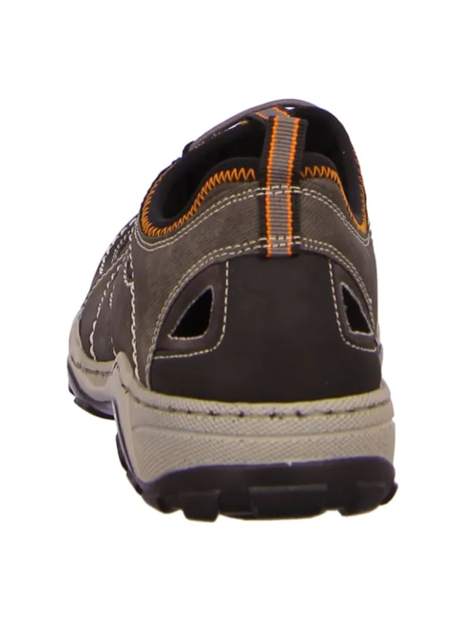 rieker Halbschuhe^Slipper in schwarz