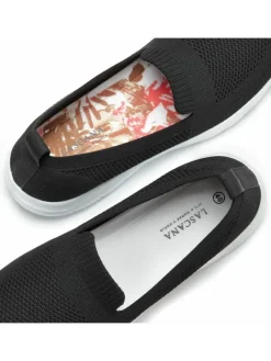 LASCANA Halbschuhe·Slipper^Slipper in schwarz