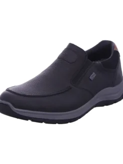 rieker Halbschuhe^Slipper in schwarz uni