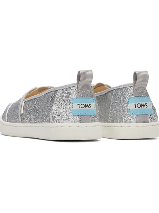 Slipper in Silber>TOMS New