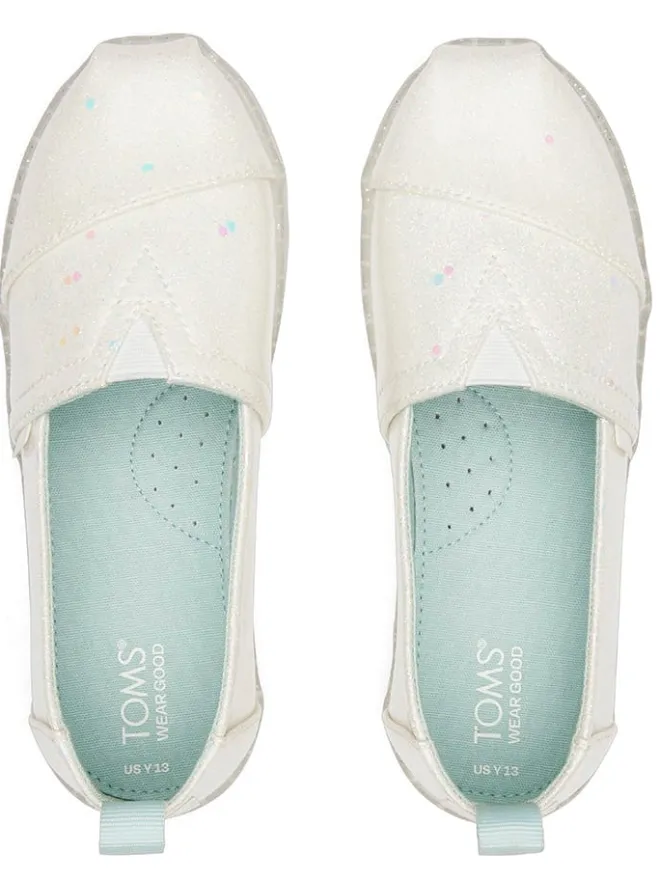TOMS Halbschuhe·Slipper^Slipper in Weiß