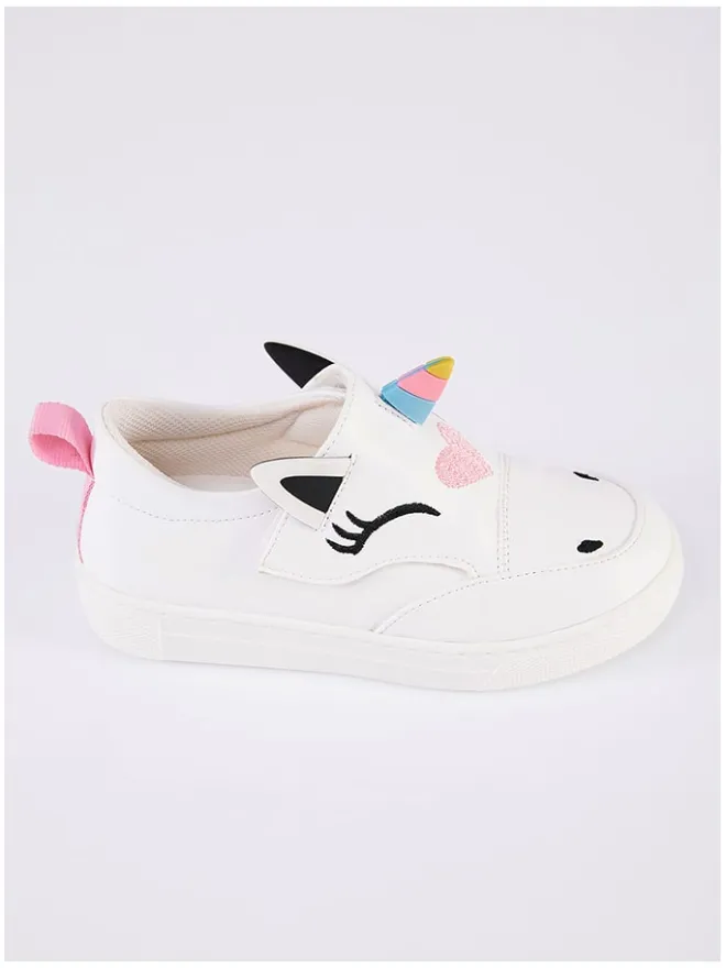 Denokids Halbschuhe·Slipper^Slipper in Weiß