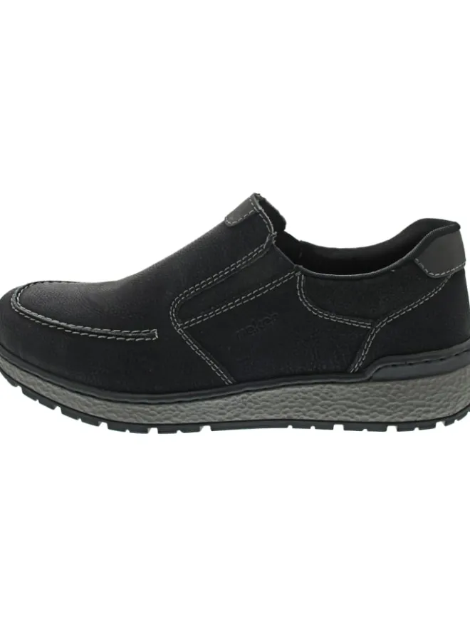 rieker Halbschuhe^Slipper Schwarz