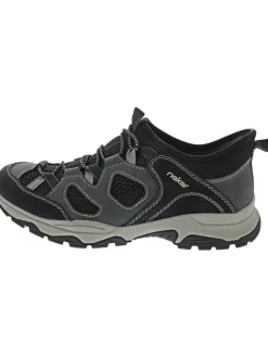 rieker Halbschuhe^Slipper Schwarz