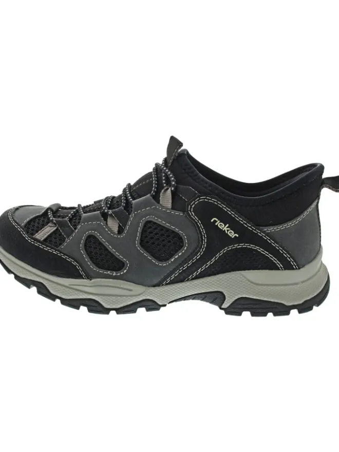 rieker Halbschuhe^Slipper Schwarz
