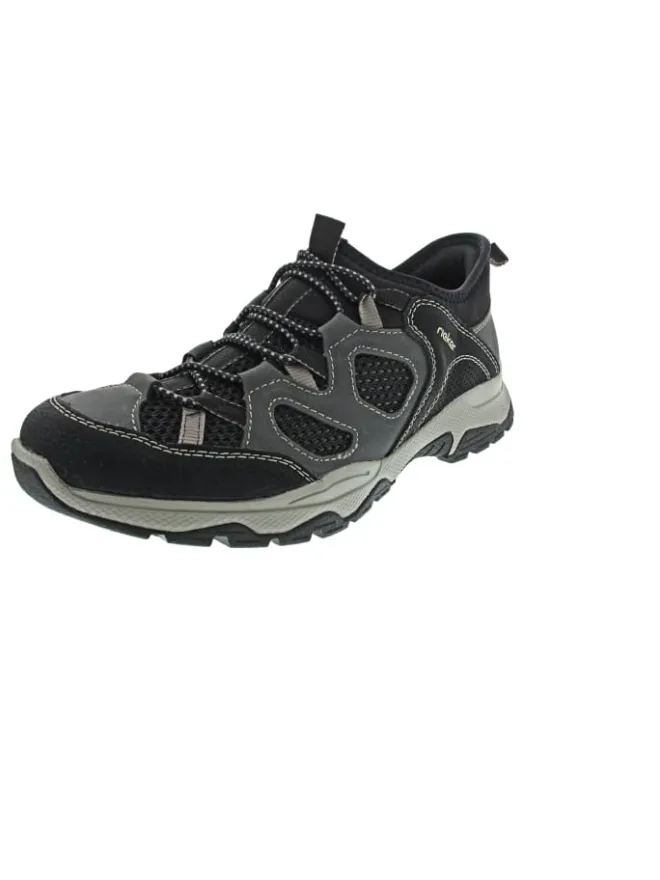 rieker Halbschuhe^Slipper Schwarz