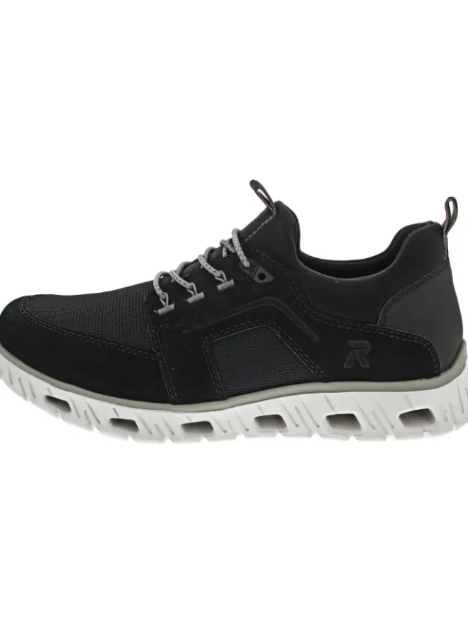 rieker Halbschuhe^Slipper Schwarz