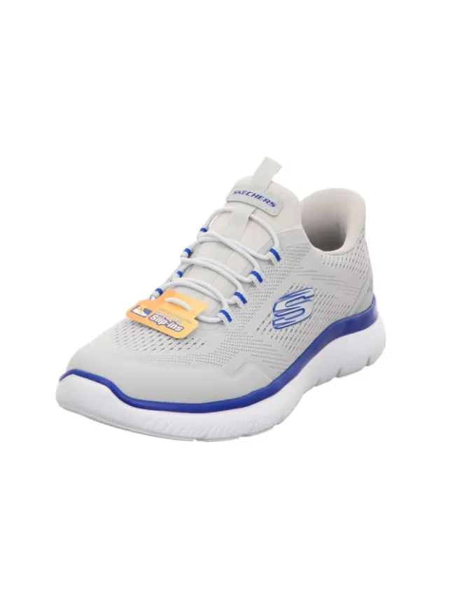 Skechers Halbschuhe^Slipper SUMMITS-TOP RATE in gray/blue