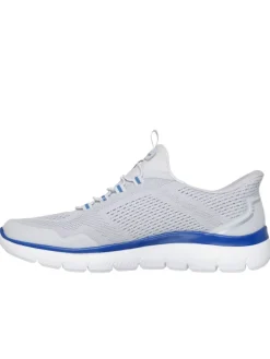 Skechers Halbschuhe^Slipper SUMMITS-TOP RATE in gray/blue
