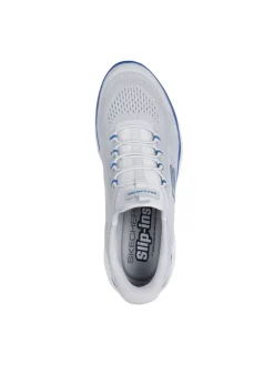 Skechers Halbschuhe^Slipper SUMMITS-TOP RATE in gray/blue