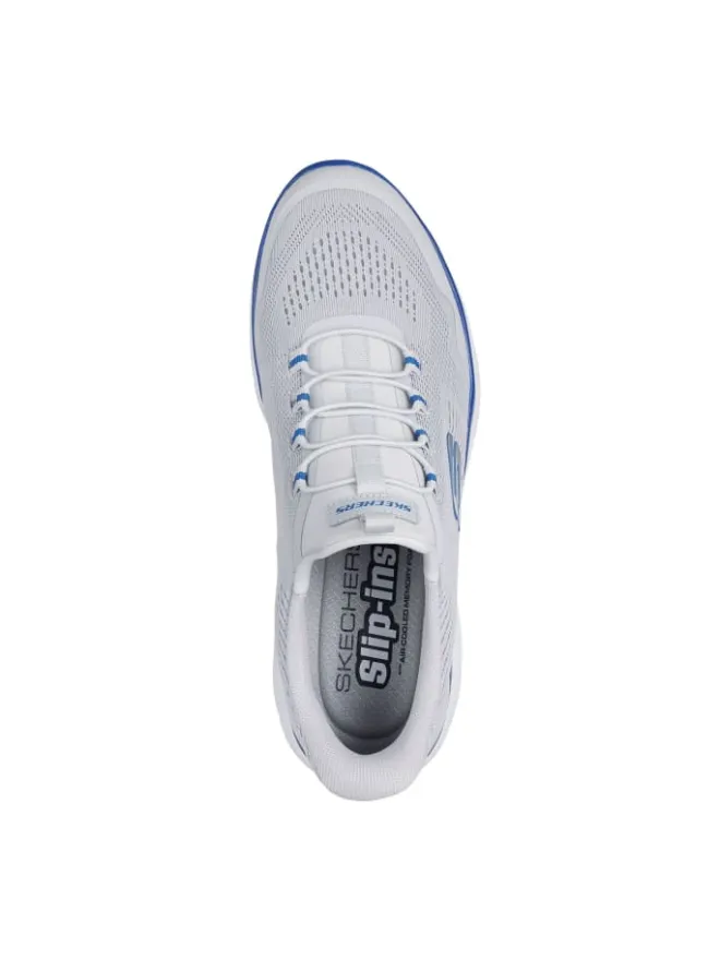 Skechers Halbschuhe^Slipper SUMMITS-TOP RATE in gray/blue