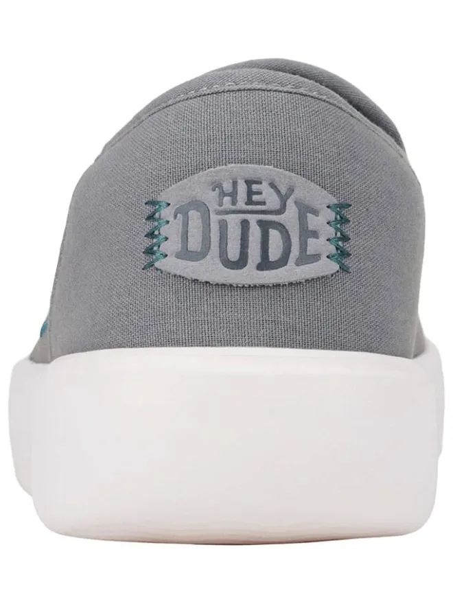 Slipper "Sunapee" in Grau>Hey Dude Best