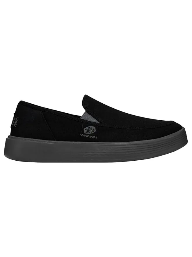Hey Dude Halbschuhe^Slipper "Sunapee" in Schwarz