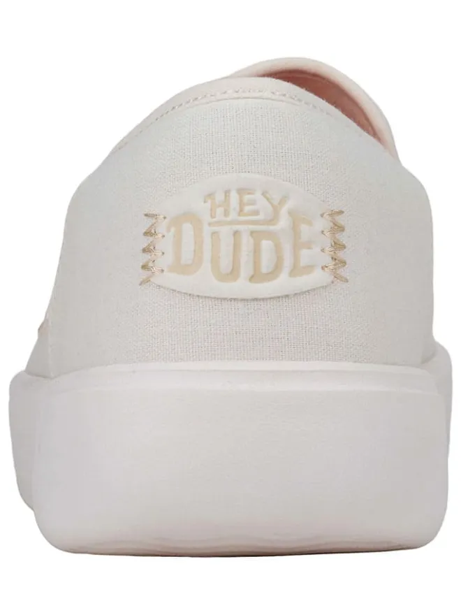Slipper "Sunapee" in Weiß>Hey Dude Hot