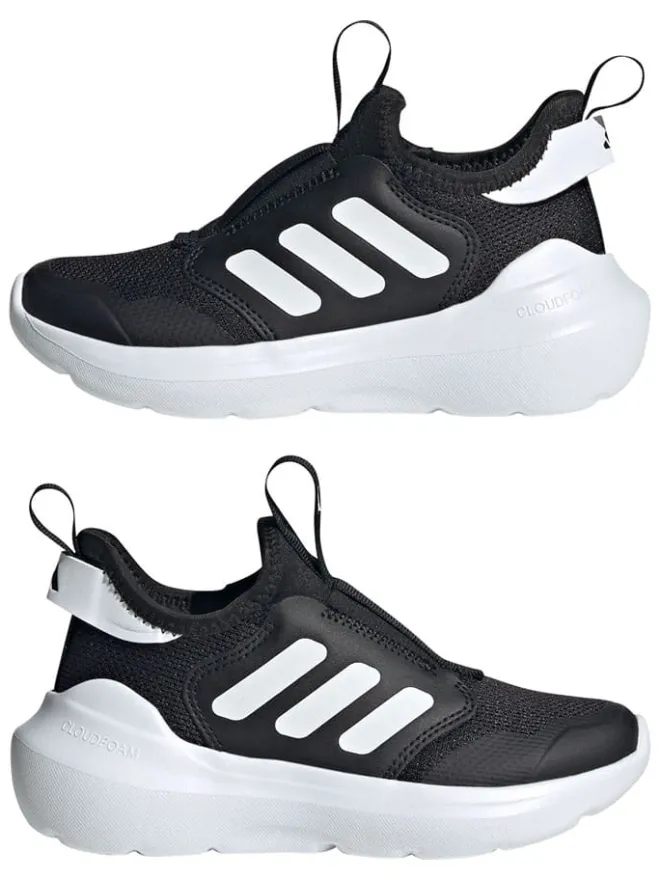 adidas Halbschuhe·Slipper^Slipper "Tensaur Comfort" in Schwarz/ Weiß