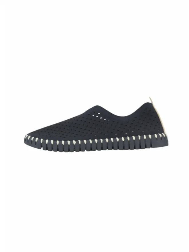 Ilse Jacobsen Halbschuhe^Slipper TULIP3977 in Dark Indigo Dark Indigo