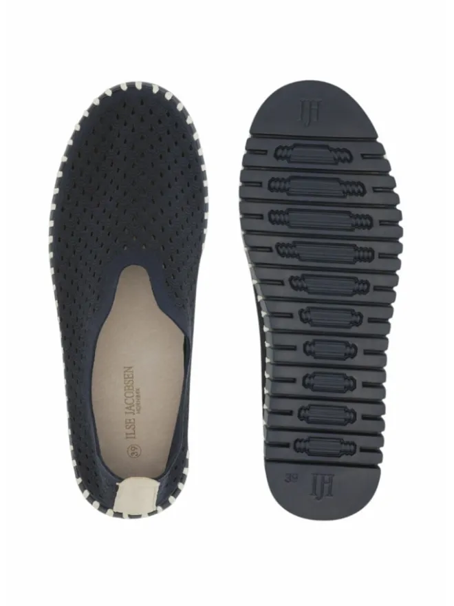 Ilse Jacobsen Halbschuhe^Slipper TULIP3977 in Dark Indigo Dark Indigo