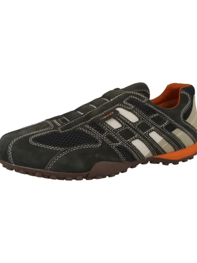 Geox Halbschuhe^Slipper U Snake L in grau