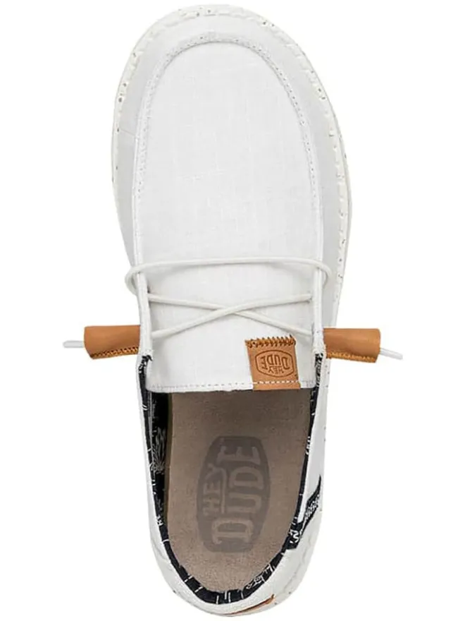 Slipper "Wendy Washed" in Weiß>Hey Dude Online