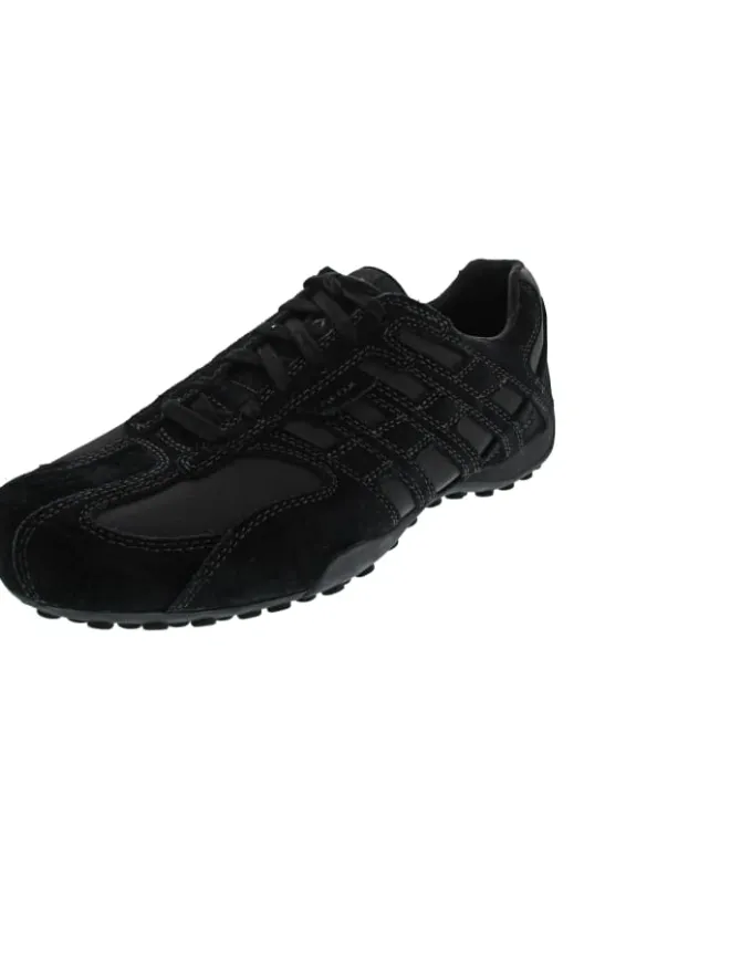 Snake sportlicher Schnürer Schwarz>Geox Discount