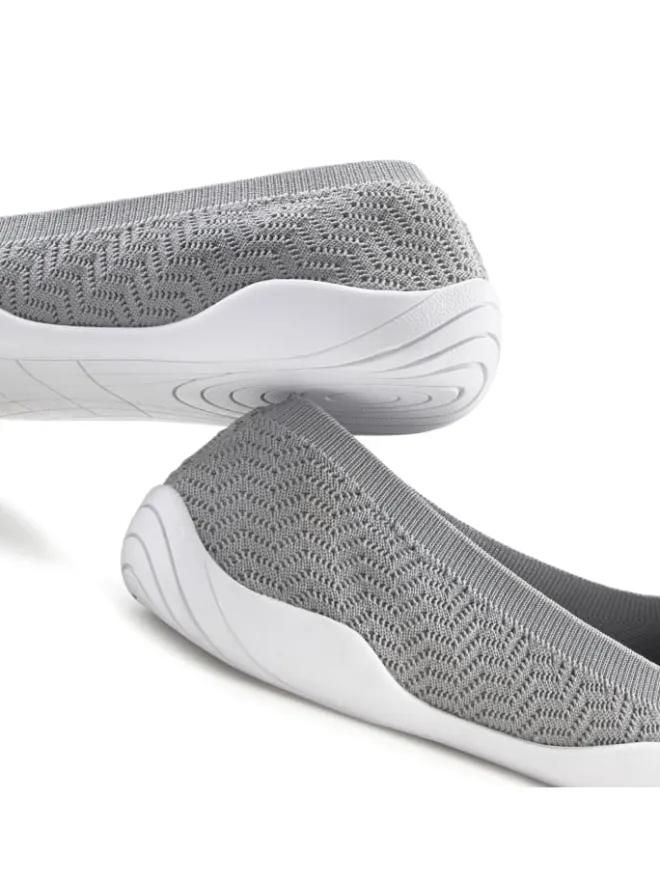 LASCANA Ballerinas^Sneaker Ballerinas in grau