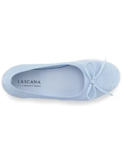 Sneaker Ballerinas in hellblau><noscript><img width=