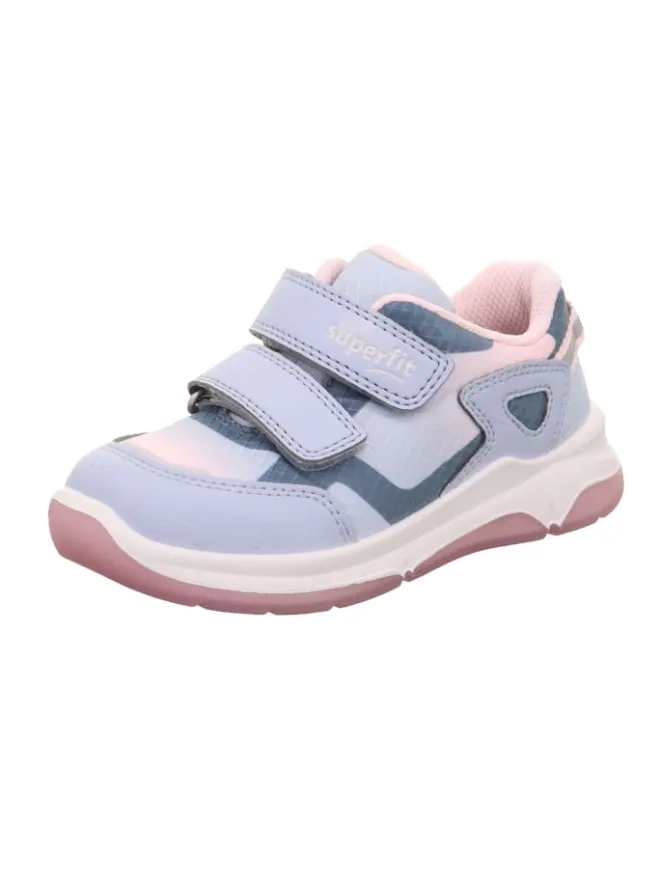 superfit Sneakers^Sneaker COOPER in Hellblau/Rosa