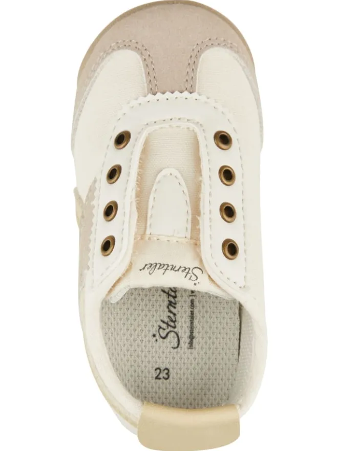 Sterntaler Krabbelschuhe^Sneaker Farbmix in ecru