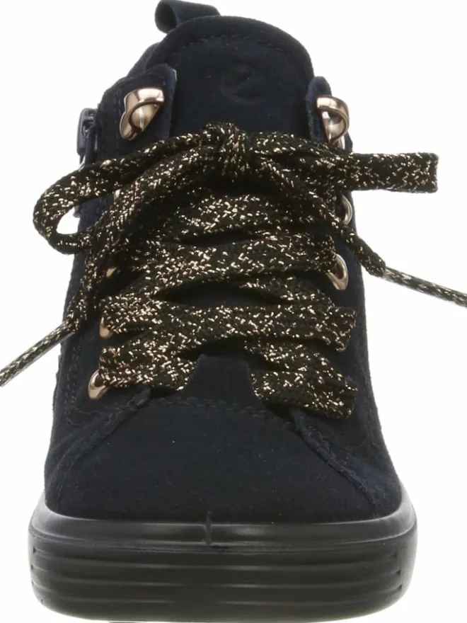 Ecco Stiefeletten·Hohe Stiefeletten^Sneaker für Mädchen in dunkel-blau