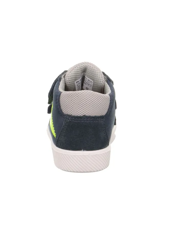 superfit Lauflernschuhe^Sneaker High SUPIES in Blau/Gelb