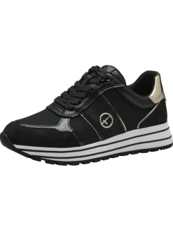 Sneaker in BLACK/GOLD>Tamaris Hot