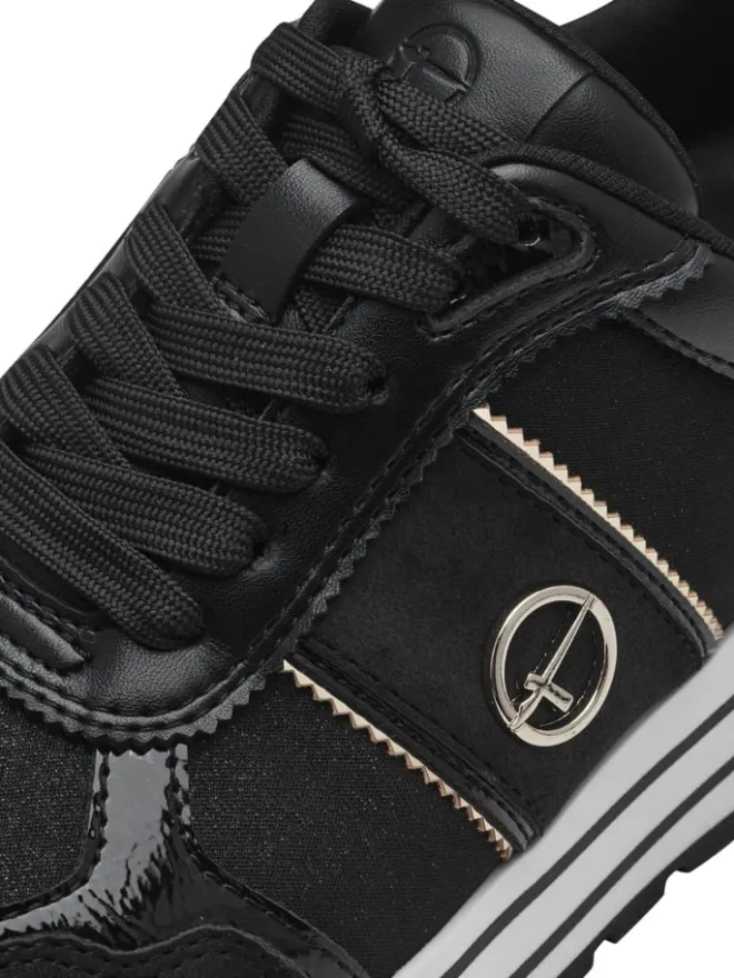 Sneaker in BLACK/GOLD>Tamaris Hot