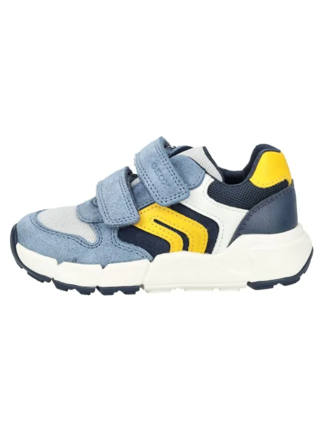 Sneaker in Blau/Gelb>Geox Clearance